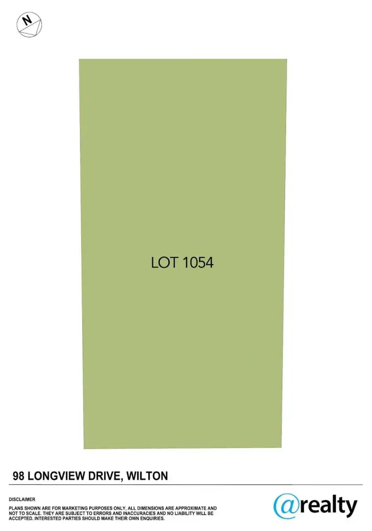 Floorplan of Homely land listing, 98 Longview Drive, Wilton NSW 2571