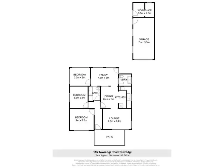 Floorplan of Homely house listing, 115 Towradgi Road, Towradgi NSW 2518