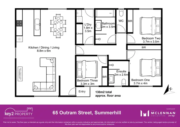 Floorplan of Homely house listing, 65 Outram Street, Summerhill TAS 7250