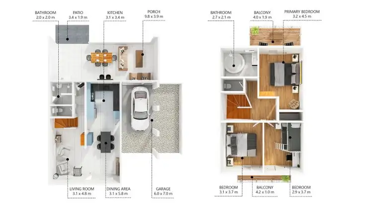 Floorplan of Homely house listing, 20 Paperbark Street, Bramston Beach QLD 4871