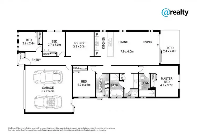Floorplan of Homely house listing, 6 Carnell Street, Goodna QLD 4300