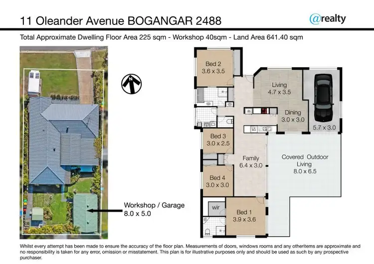 Floorplan of Homely house listing, 11 Oleander Avenue, Bogangar NSW 2488