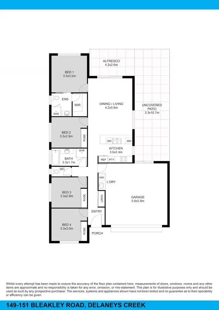 Floorplan of Homely rural property listing, 149-151 Bleakley Road, Delaneys Creek QLD 4514