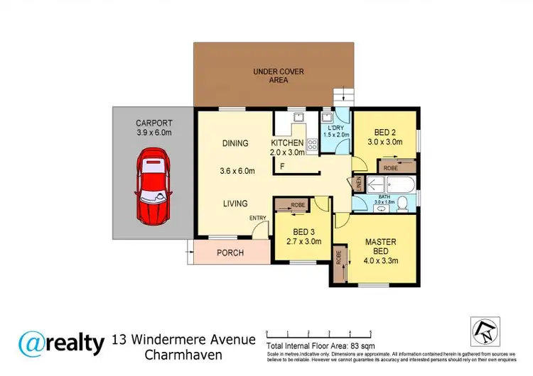Floorplan of Homely house listing, 13 Windermere Avenue, Charmhaven NSW 2263