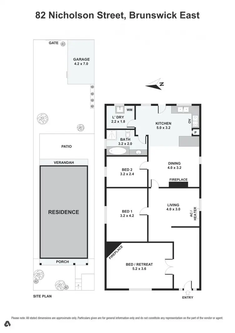 Floorplan of Homely house listing, 82 Nicholson Street, Brunswick East VIC 3057