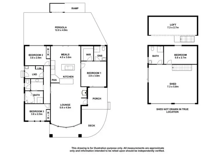 Floorplan of Homely house listing, 12 Lila Crescent, Nene Valley SA 5291