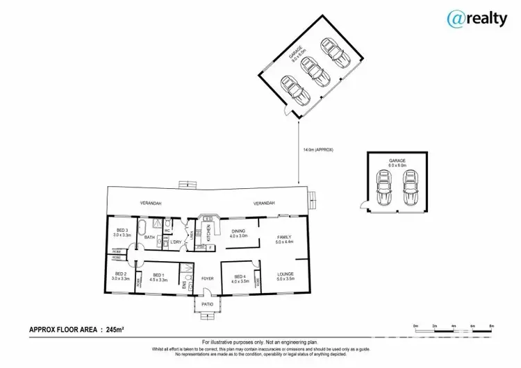 Floorplan of Homely rural property listing, 71 Leahy Road, Caboolture QLD 4510