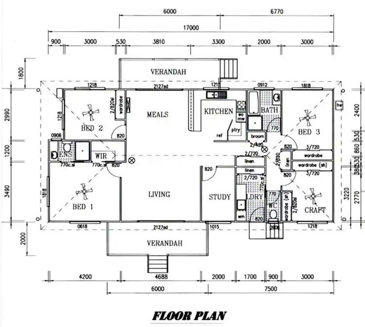 Floorplan of Homely house listing, 2A Esk Street, Crows Nest QLD 4355