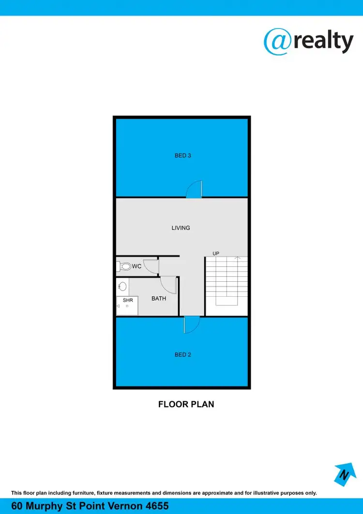 Floorplan of Homely house listing, 60 Murphy Street, Point Vernon QLD 4655