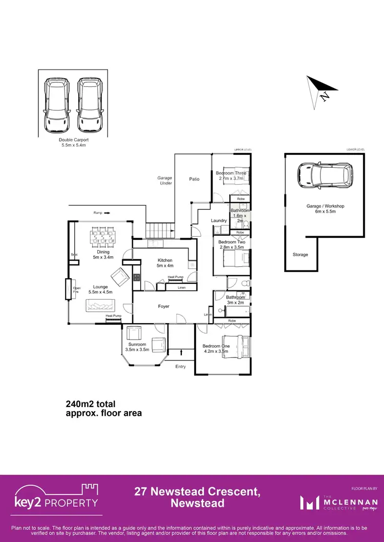 Floorplan of Homely house listing, 27 Newstead Crescent, Newstead TAS 7250