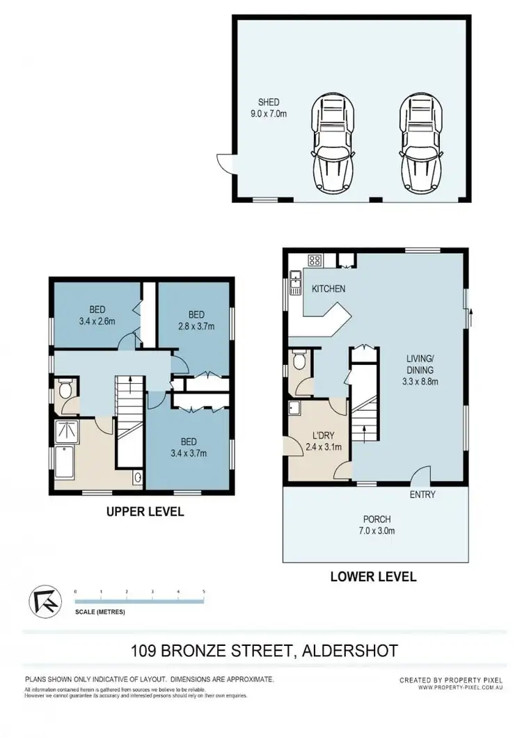 Floorplan of Homely house listing, 109 Bronze Street, Aldershot QLD 4650