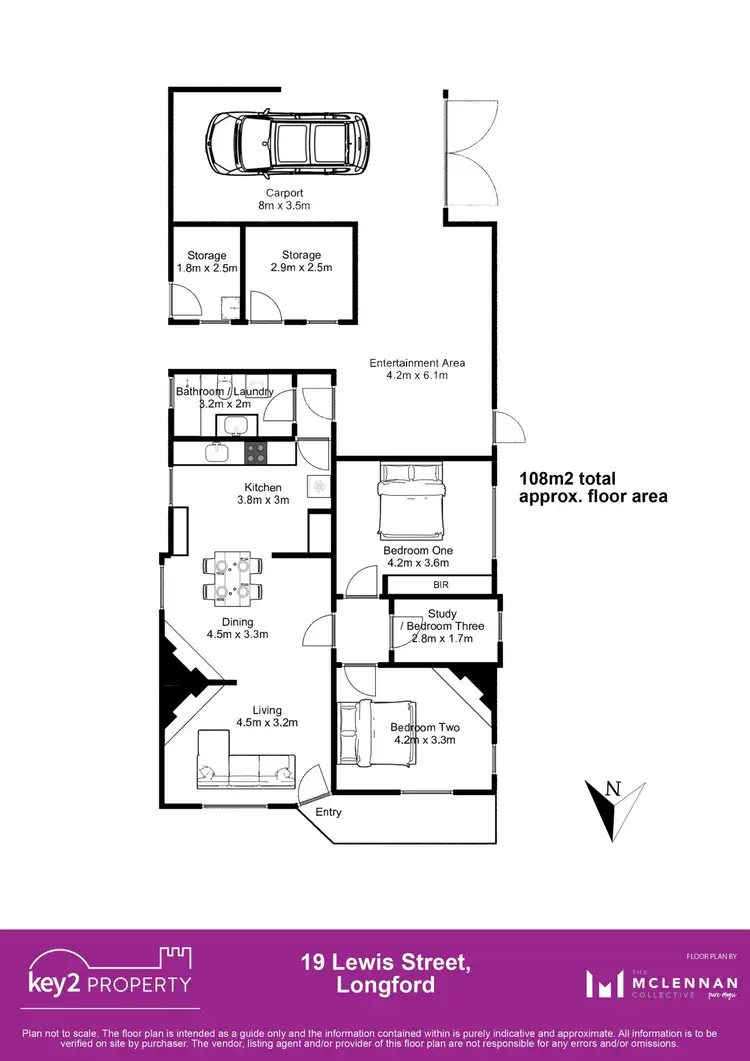 Floorplan of Homely house listing, 19 Lewis Street, Longford TAS 7301