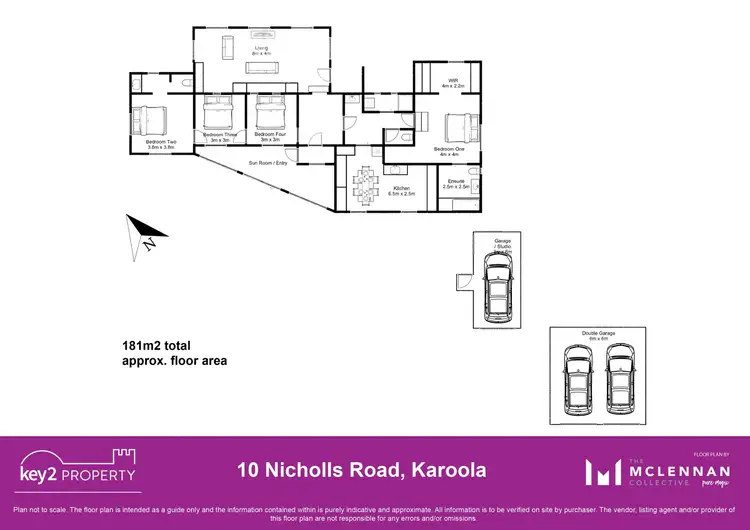Floorplan of Homely house listing, 10 Nicholls Road, Karoola TAS 7267