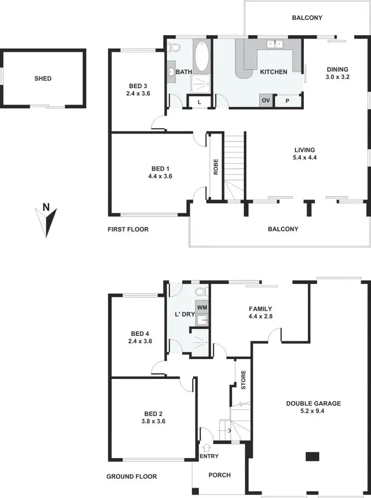Floorplan of Homely house listing, 6 Lone Pine Avenue, Milperra NSW 2214