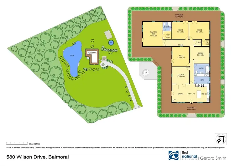 Floorplan of Homely house listing, 580 Wilson Drive, Balmoral NSW 2571