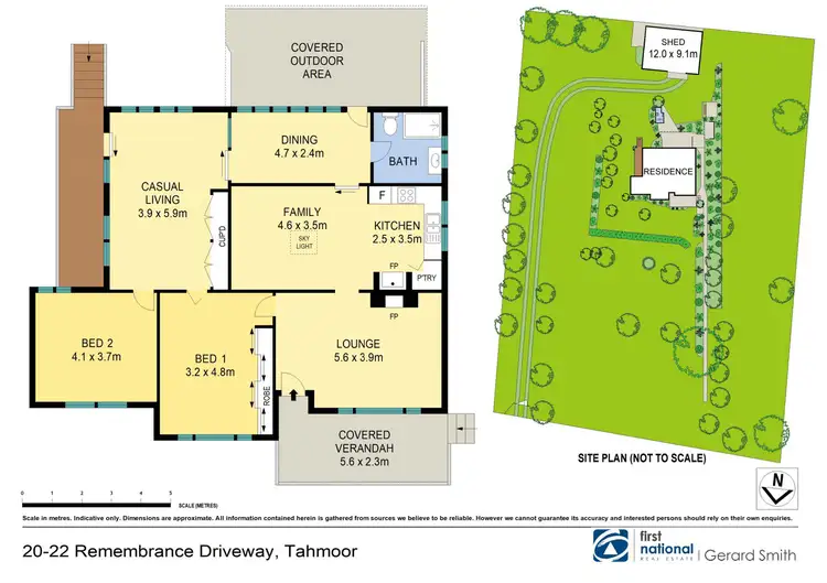 Floorplan of Homely house listing, 20-22 Remembrance Drive, Tahmoor NSW 2573