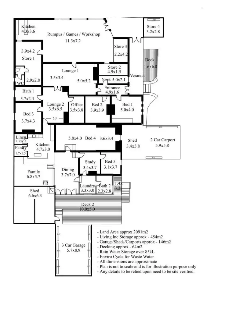 Floorplan of Homely house listing, 1086 Greenhill Road, Summertown SA 5141