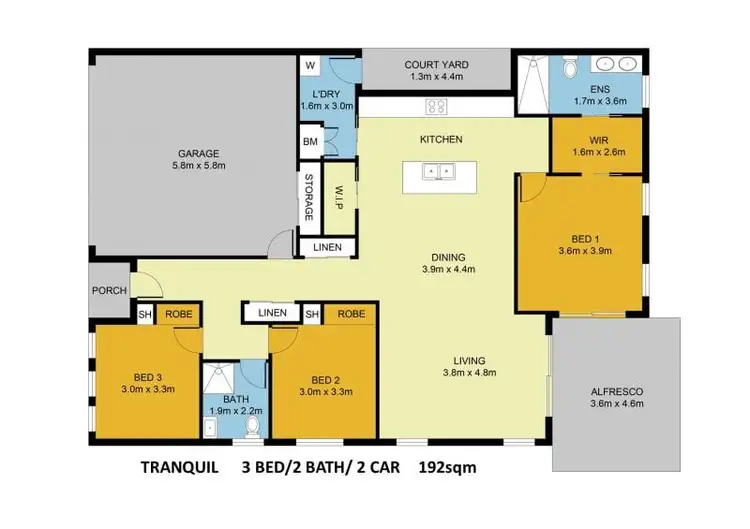 Floorplan of Homely house listing, 176/9 Dux Drive, Bongaree QLD 4507