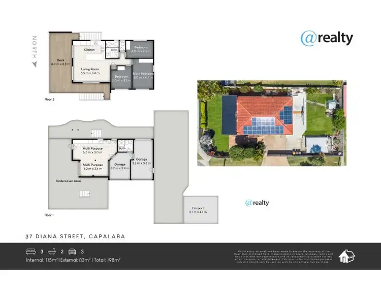 Floorplan of Homely house listing, 37 Diana Street, Capalaba QLD 4157