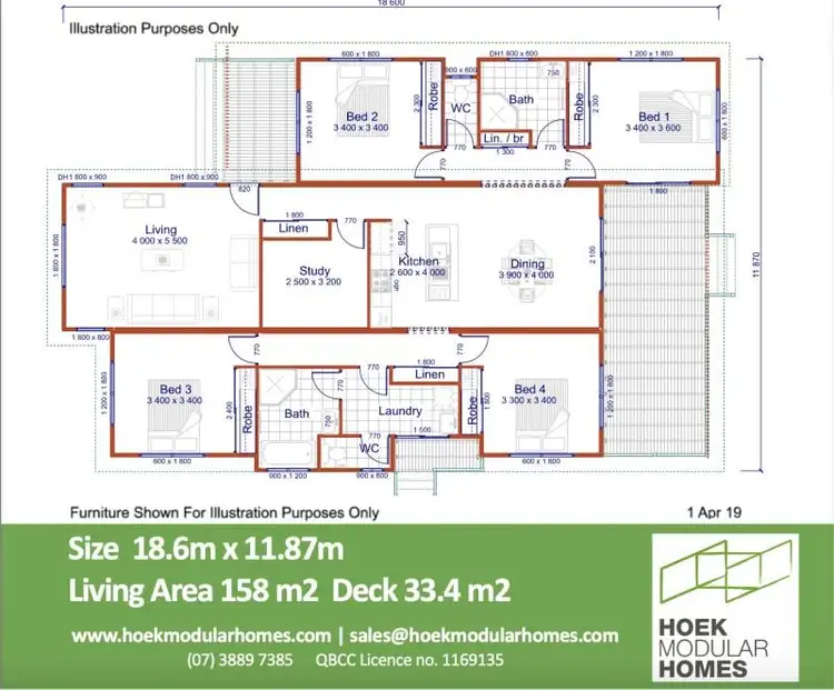 Floorplan of Homely house listing, 15 Osullivan Street, Hendra QLD 4011