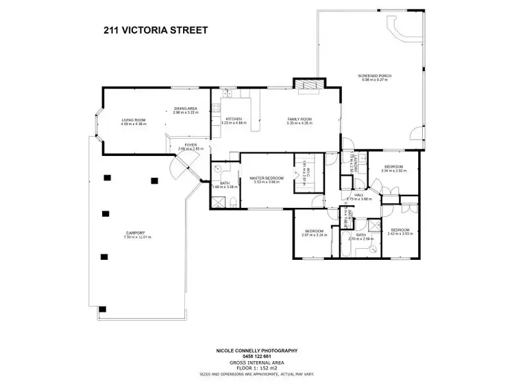 Floorplan of Homely house listing, 211 Victoria Street, Deniliquin NSW 2710