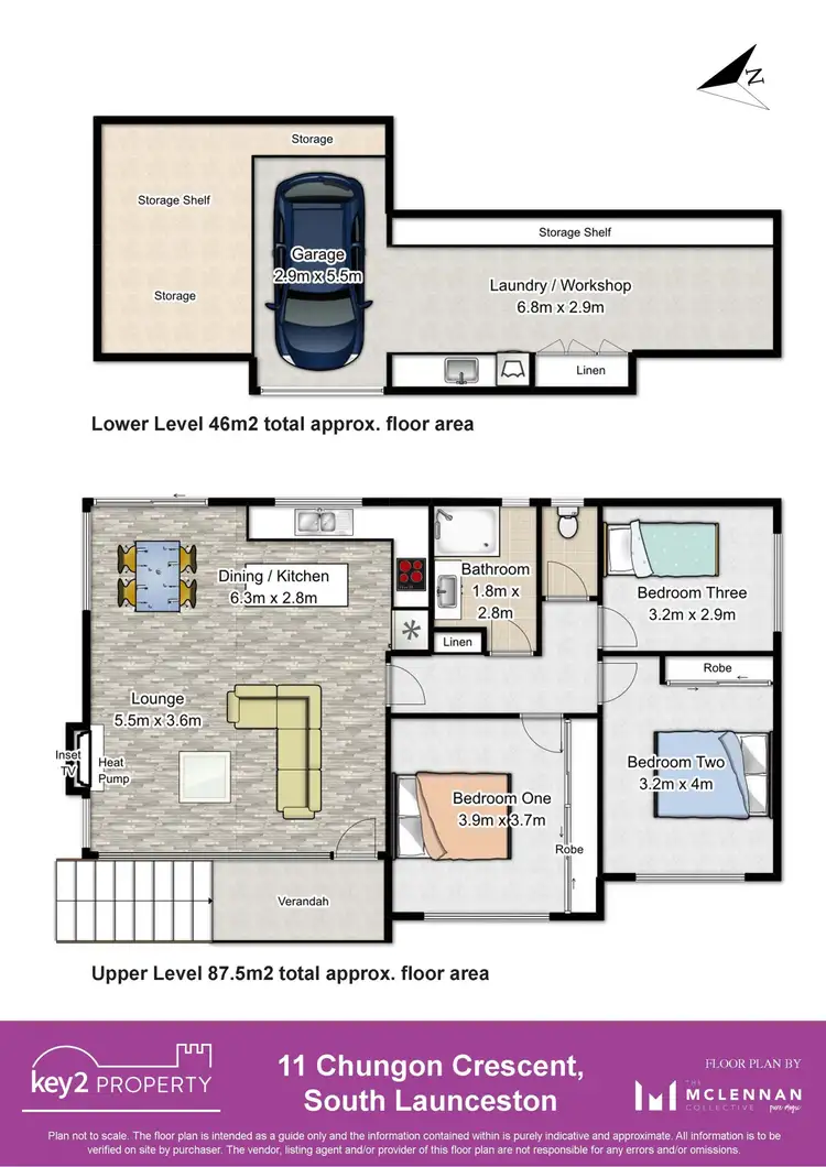 Floorplan of Homely house listing, 11 Chungon Crescent, South Launceston TAS 7249