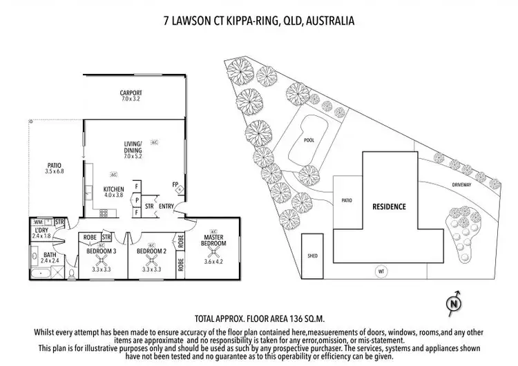Floorplan of Homely house listing, 7 Lawson Court, Kippa-Ring QLD 4021