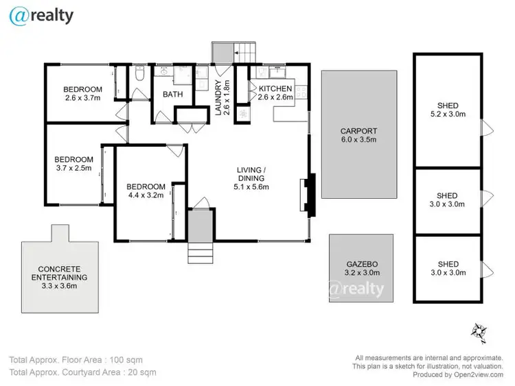 Floorplan of Homely house listing, 33 Arden Drive, Rokeby TAS 7019