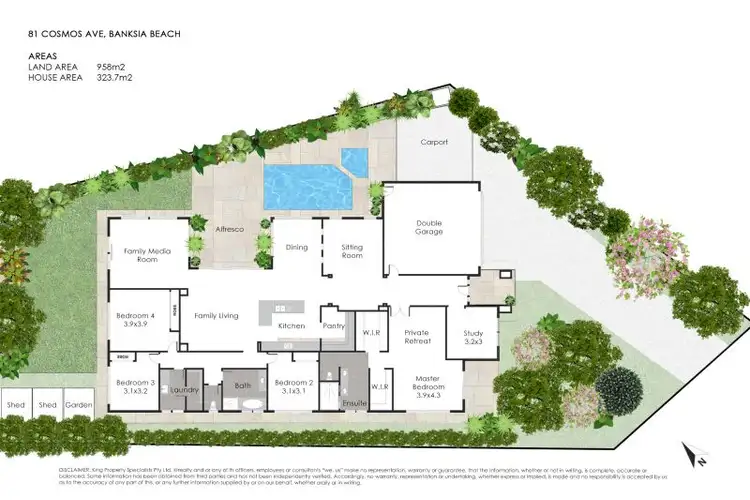Floorplan of Homely house listing, 81 Cosmos Avenue, Banksia Beach QLD 4507