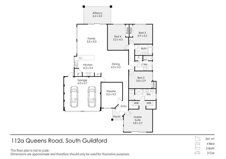 Floorplan of Homely house listing, 112A Queens Road, South Guildford WA 6055