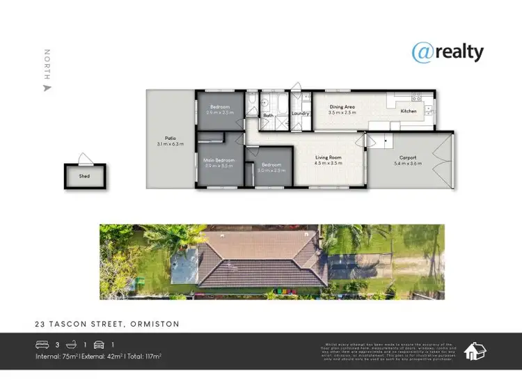 Floorplan of Homely house listing, 23 Tascon Street, Ormiston QLD 4160