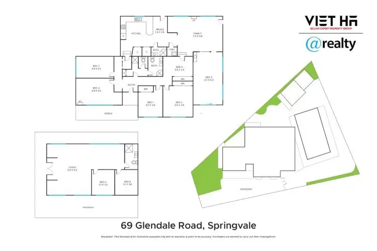 Floorplan of Homely house listing, 69 Glendale Road, Springvale VIC 3171