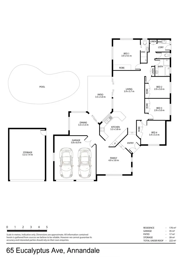 Floorplan of Homely house listing, 65 Eucalyptus Avenue, Annandale QLD 4814