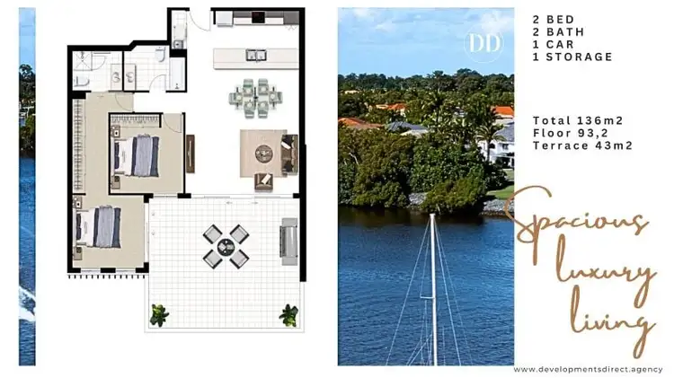 Floorplan of Homely apartment listing, Address available on request