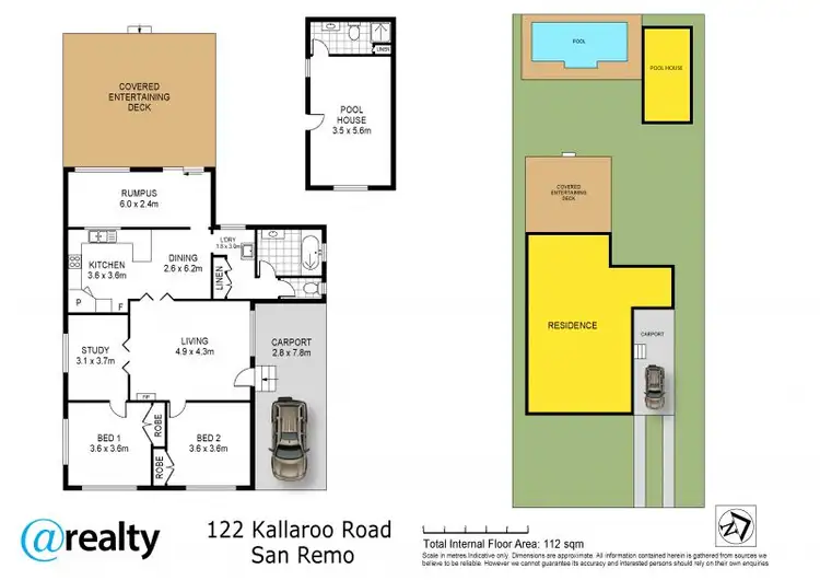 Floorplan of Homely house listing, 122 Kallaroo Road, San Remo NSW 2262