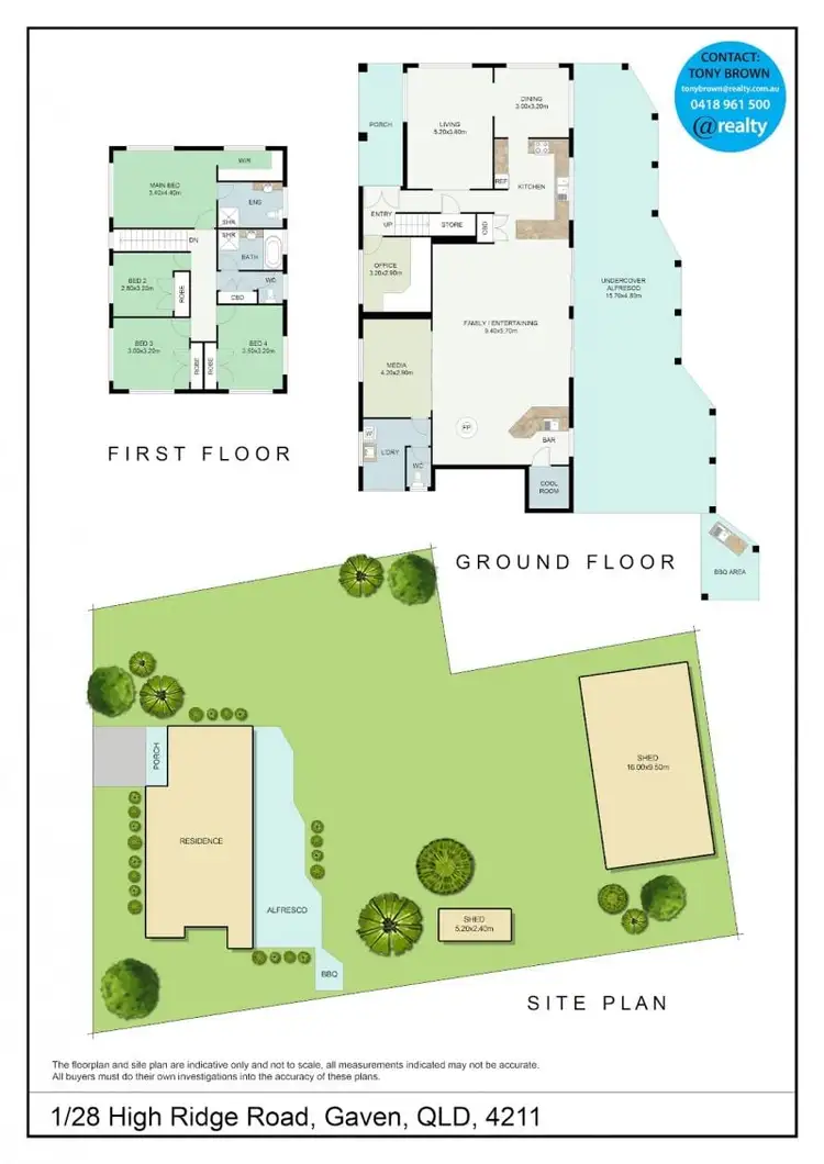 Floorplan of Homely house listing, 1/28 High Ridge Road, Gaven QLD 4211