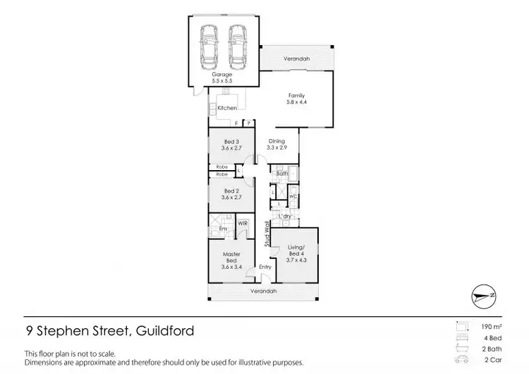 Floorplan of Homely house listing, 9 Stephen Street, Guildford WA 6055
