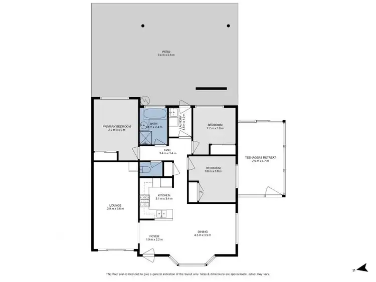 Floorplan of Homely house listing, 2/15 Gardenia Street, Caboolture QLD 4510