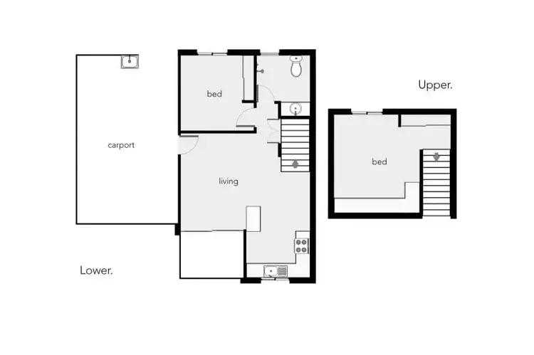 Floorplan of Homely townhouse listing, 5/6 Crathern Close, Edge Hill QLD 4870