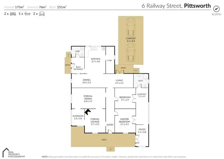 Floorplan of Homely house listing, 6 Railway Street, Pittsworth QLD 4356