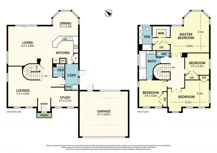 Floorplan of Homely house listing, 68 McCubbin Drive, Taylors Lakes VIC 3038