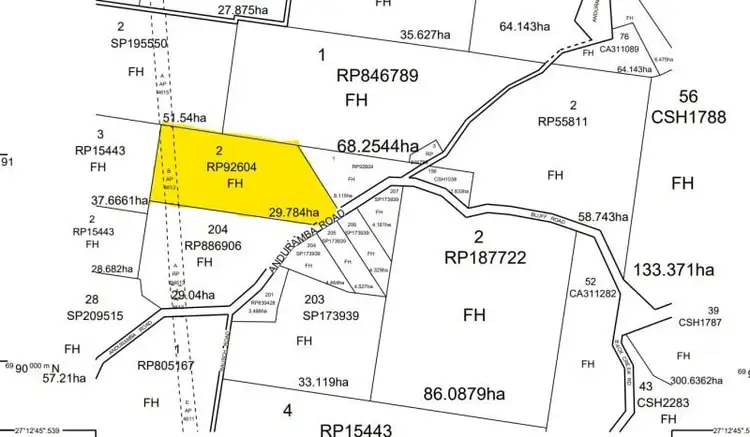 Floorplan of Homely rural property listing, 357 Anduramba Road, Crows Nest QLD 4355
