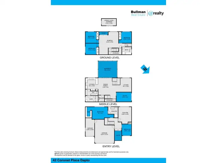 Floorplan of Homely house listing, 42 Coronet Place, Dapto NSW 2530