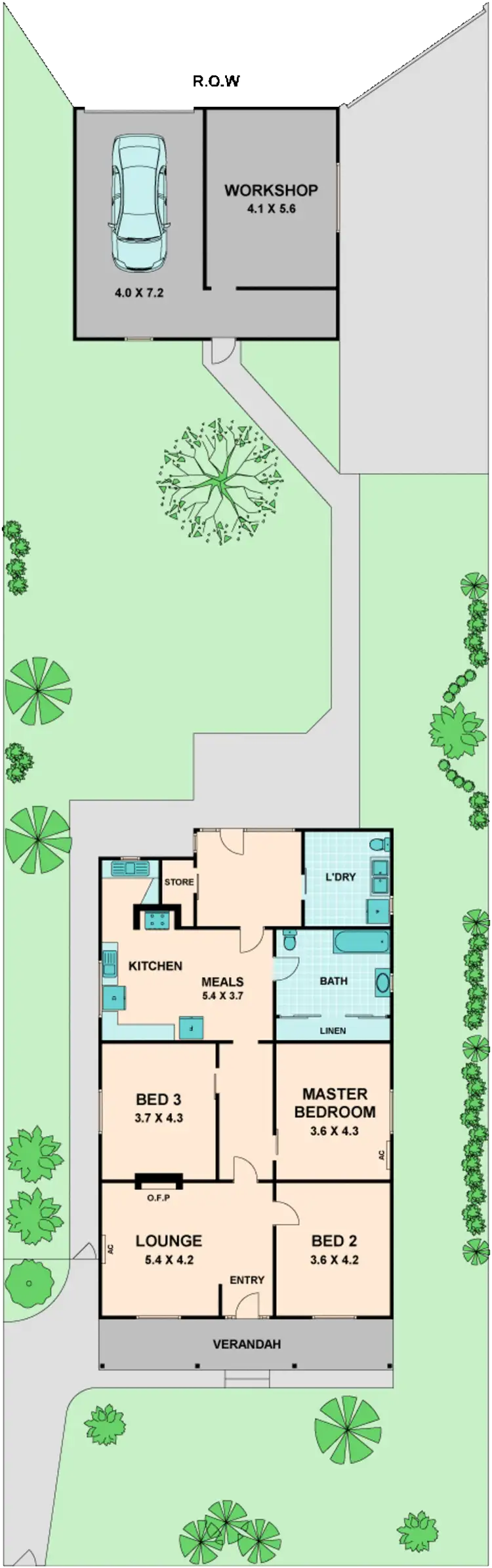 Floorplan of Homely house listing, 26 ANZAC AVENUE, Seymour VIC 3660