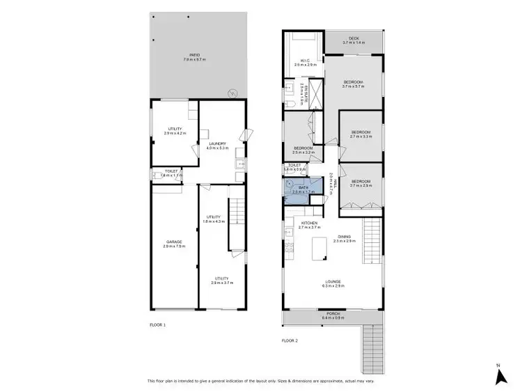 Floorplan of Homely house listing, 24 Moon Street, Caboolture South QLD 4510