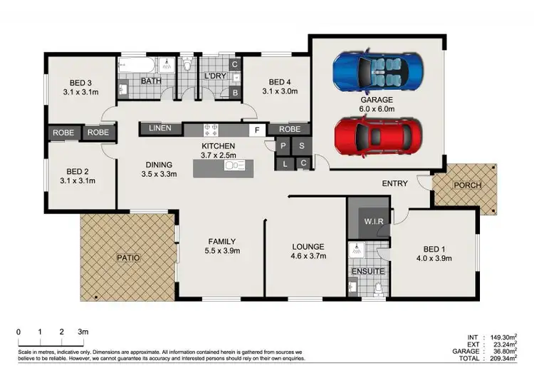 Floorplan of Homely house listing, Address available on request