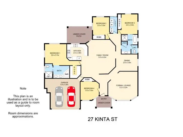 Floorplan of Homely house listing, 27 Kinta Street, Kuraby QLD 4112