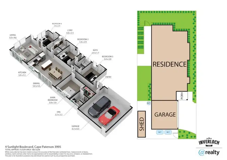 Floorplan of Homely house listing, 4 Sunlight Boulevard, Cape Paterson VIC 3995