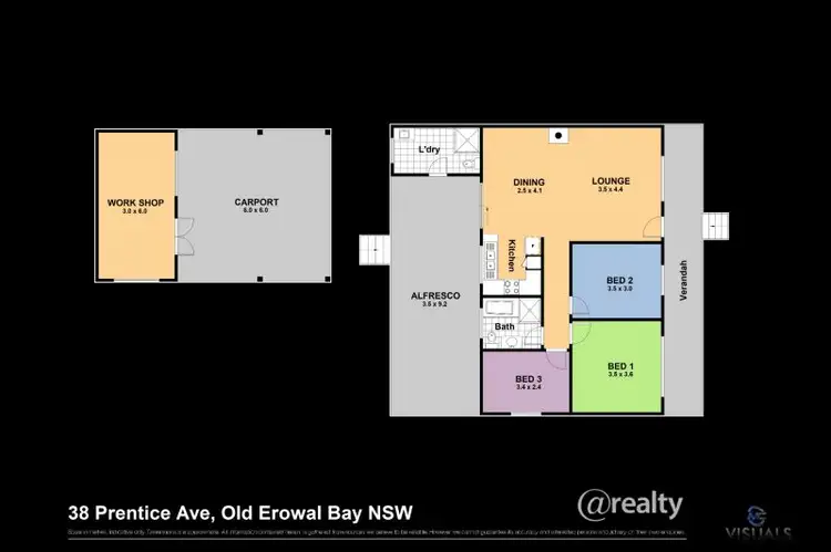 Floorplan of Homely house listing, 38 Prentice Avenue, Old Erowal Bay NSW 2540