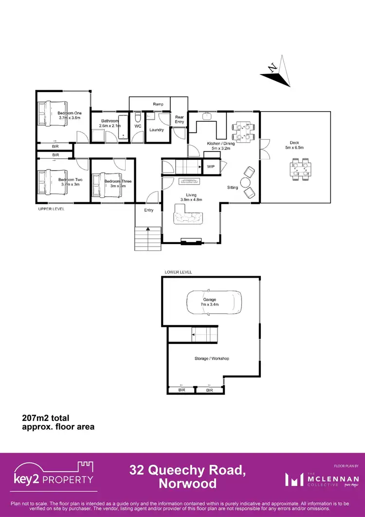 Floorplan of Homely house listing, 32 Queechy Road, Norwood TAS 7250